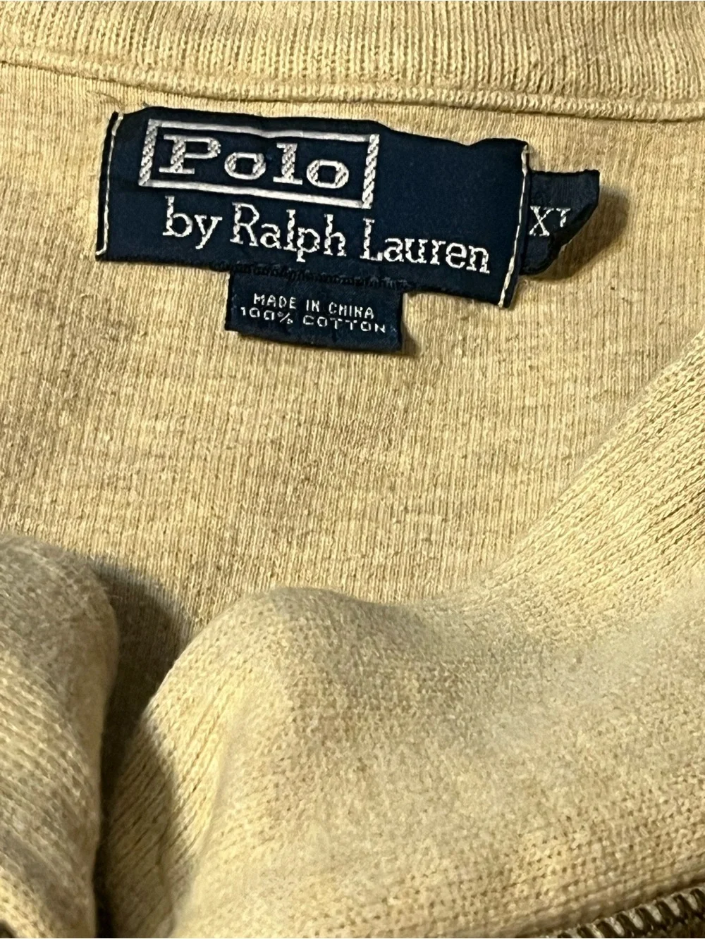 Polo Ralph Lauren Men’s XL 1/4 Zip Pullover